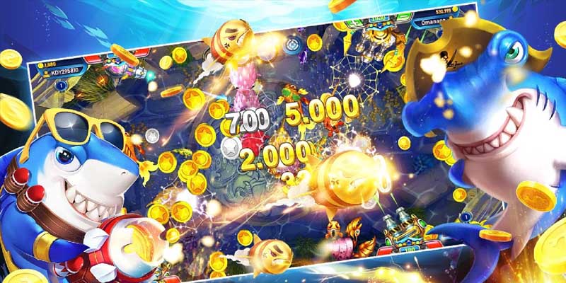 Game Siêu cá H5 và những ưu điểm thu hút người chơi 2024 2 Giao diện Siêu cá H5 bắt mắt tân thủ